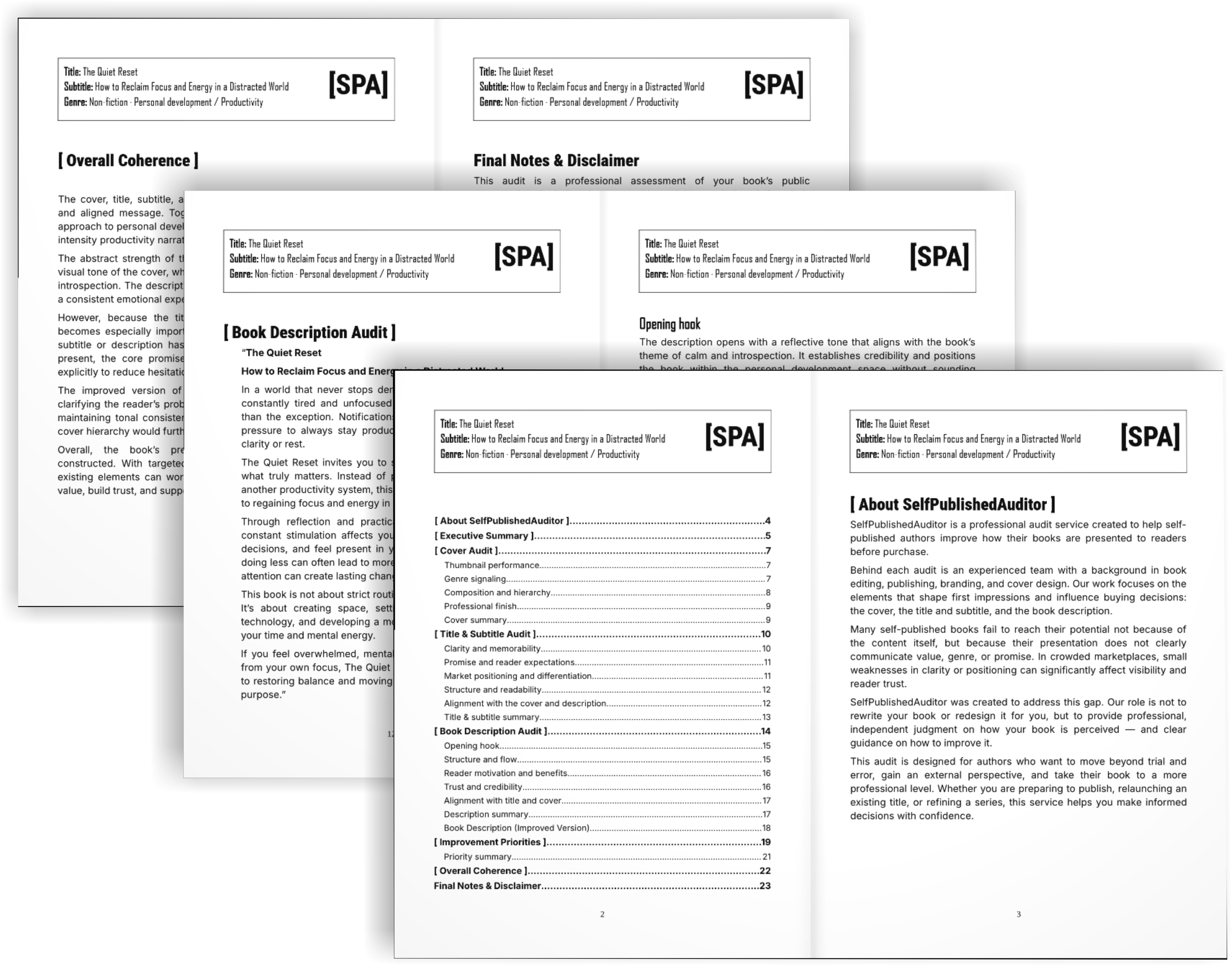 Ejemplo de informe de auditoría